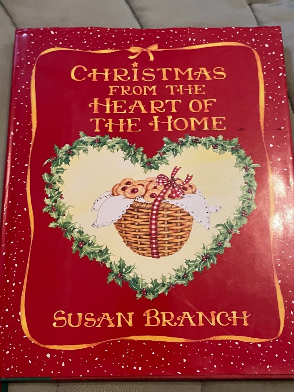 Vintage Christmas Cookbook by Susan Branch From the Heart of the Home Series NWT